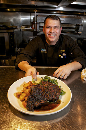 Editorial lifestyle chef portrait food photography
