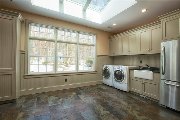 New Princeton laundry and mudroom