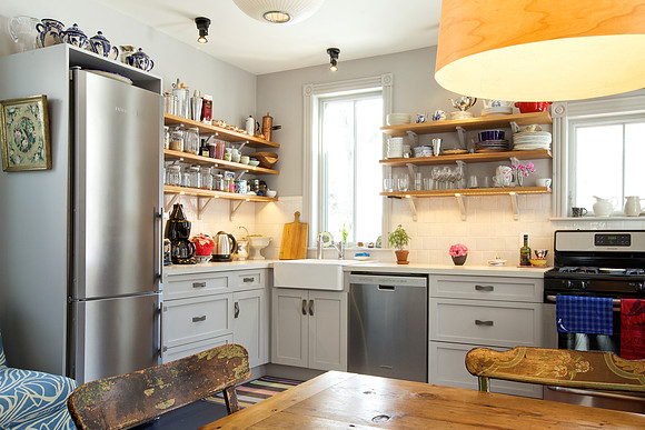 Hopewell rustic kitchen