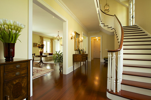 Princeton new home build entry hall